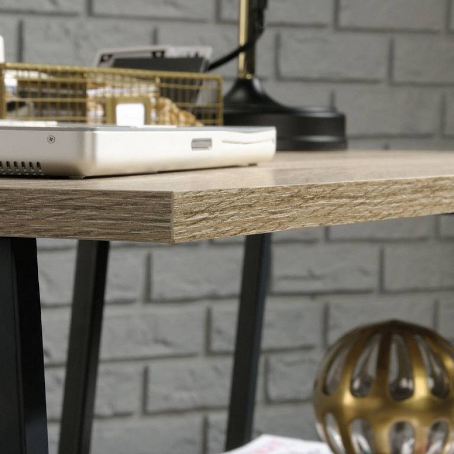 Industrial Style Oak Bench Desk